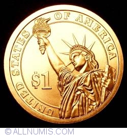 Image #2 of 1 Dollar 2012 D - Grover Cleveland, al doilea mandat