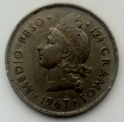 1/2 Peso 1967