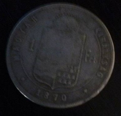 1 Forint 1870 GYF