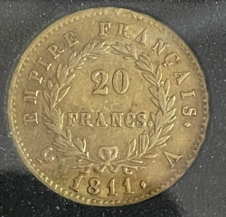 Image #1 of 20 Francs 1811 A