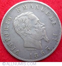 Image #2 of 1 Lira 1863 M