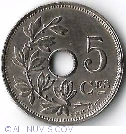 Image #1 of 5 Centimes 1928 (Belgique)