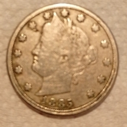 Liberty Head Nickel 1885