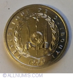 Image #2 of 2 Francs 1999