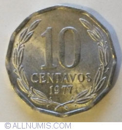 Image #1 of 10 Centavos 1977