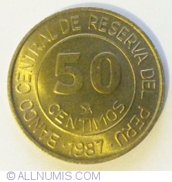 Image #1 of 50 Centimos 1987
