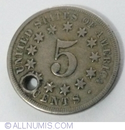 Shield Nickel 1867