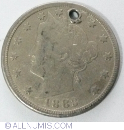 Image #1 of Liberty Head Nickel 1883