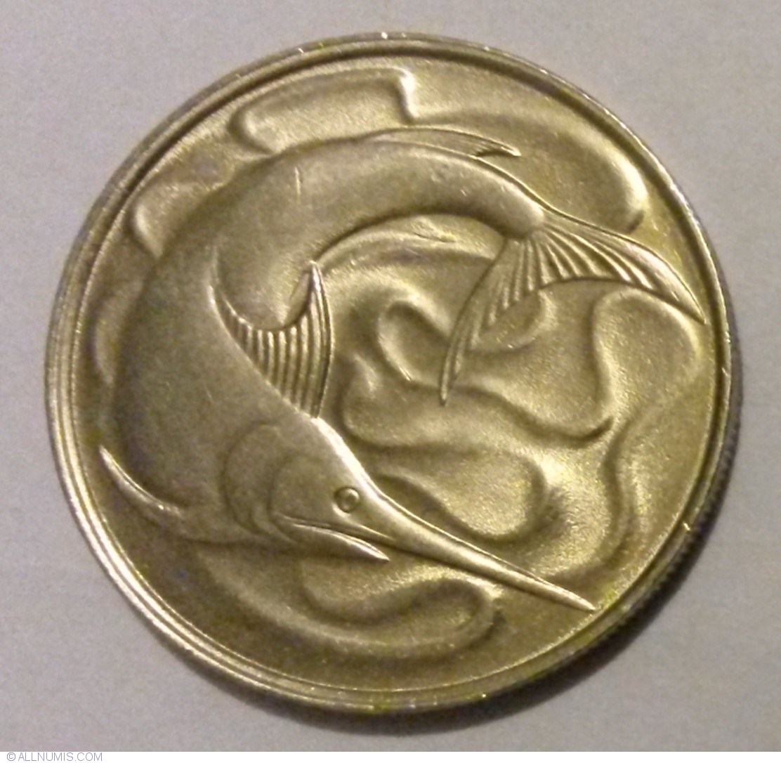 20 Cents 1977, Republic (1965-1980) - Singapore - Coin - 40511