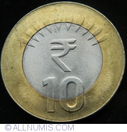 Image #1 of 10 Rupees 2014 (N°)