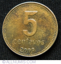 Image #1 of 5 Centavos 2009