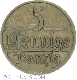Image #2 of 5 Pfennig 1928