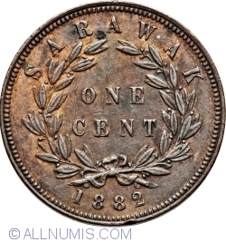 Image #2 of 1 Cent 1882