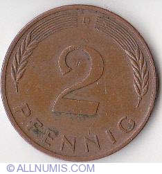 2 Pfennig 1985 D