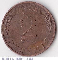 2 Pfennig 1988 G