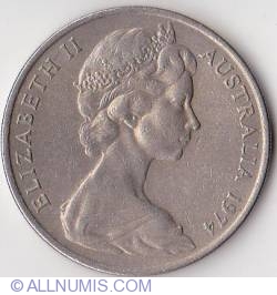 Image #2 of 20 Cents 1974