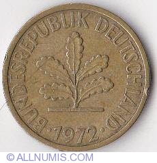 5 Pfennig 1972 D