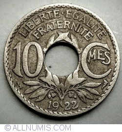 Image #1 of 10 Centimes 1922 (tb)