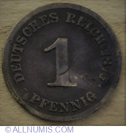 1 Pfennig 1875 C