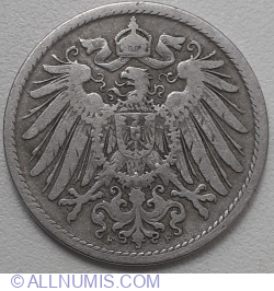 Image #2 of 10 Pfennig 1890 F