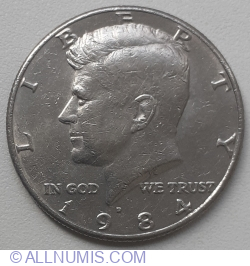 Image #2 of Half Dollar 1984 D