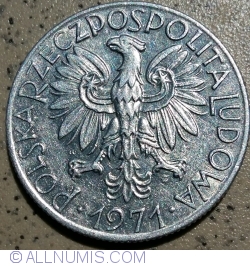 5 Zlotych 1971