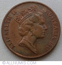 Image #2 of 1 Cent 1987