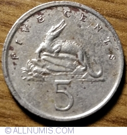 Image #1 of 5 Cents 1975