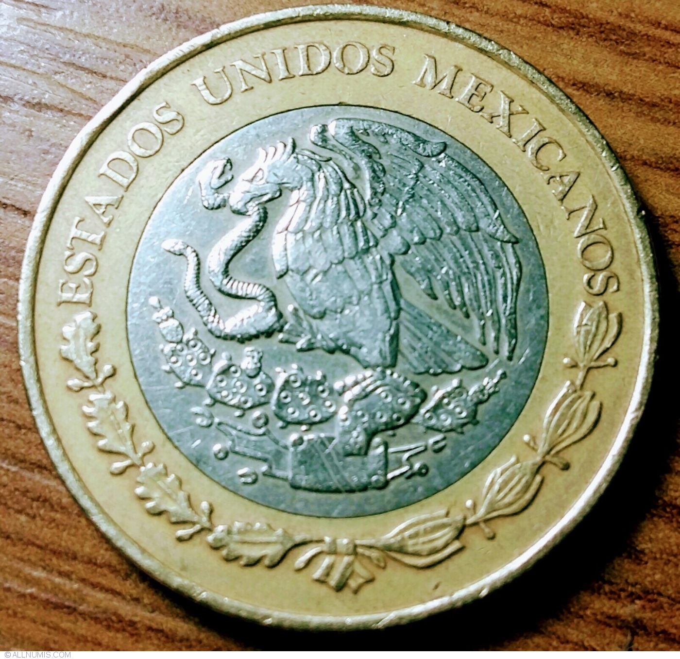 10 Pesos 2007 United Mexican States 2001 present Mexico Coin 43359