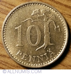 Image #1 of 10 Pennia 1967 S
