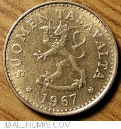 10 Pennia 1967 S