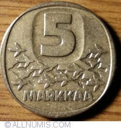 5 Markkaa 1979 K