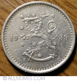 Image #2 of 50 Pennia 1939 S