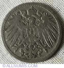 Image #2 of 5 Pfennig 1901 D