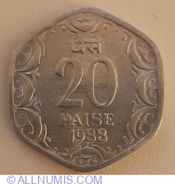 Image #1 of 20 Paise 1988 (H)