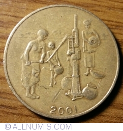 10 Franci 2001