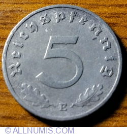 Image #1 of 5 Reichspfennig 1940 E