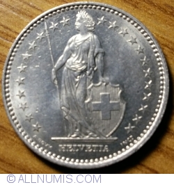 Image #2 of 1 Franc 1998 B