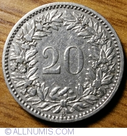 20 Rappen 1900 B