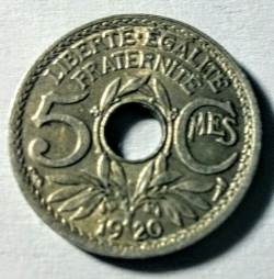 Image #1 of 5 Centimes 1920