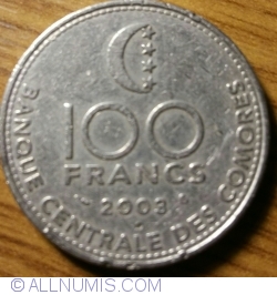 Image #1 of 100 Francs 2003 FAO