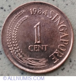 Image #1 of 1 Cent 1984