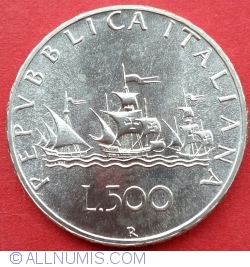 Image #1 of 500 Lire 1969