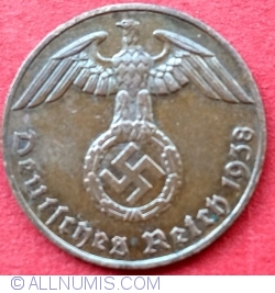 Image #2 of 1 Reichspfennig 1938 E