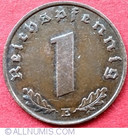 1 Reichspfennig 1938 E