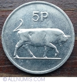 Image #1 of 5 Pence 1990