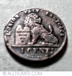 Image #1 of 1 Centime 1912 (French)