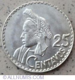25 Centavos 1965