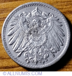 5 Pfennig 1918 F
