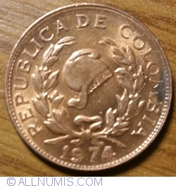 Image #2 of 5 Centavos 1974